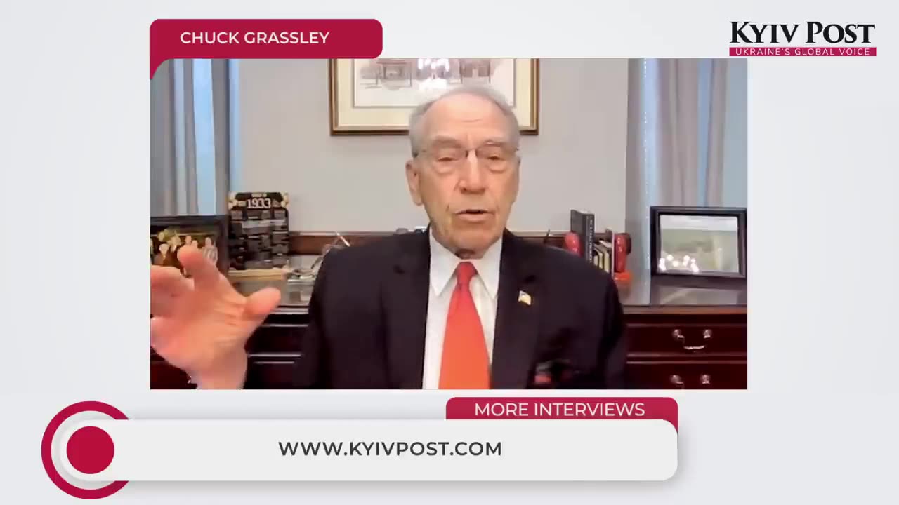Chuck Grassley: “It is in out National Security interest to aid Ukraine & we are OBLIGATED to do so.”