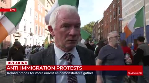 'NO MORE immigration!' Irish FLOOD Dublin streets in FURY to demand END to mass migration