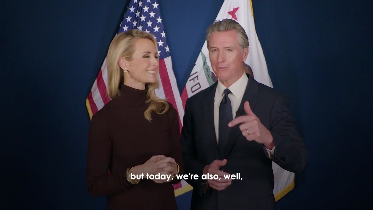 Gavin Newsom and His Tone Deaf Wife’s Thanksgiving Message Blows Up in Their Faces