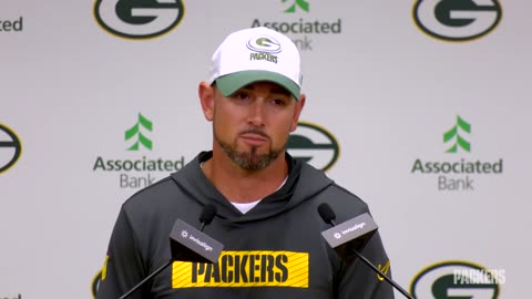 Matt LaFleur on new K Brayden Narveson: 'He did a nice job in Tennessee'