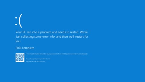 Blue Screen of Death - Windows Prank