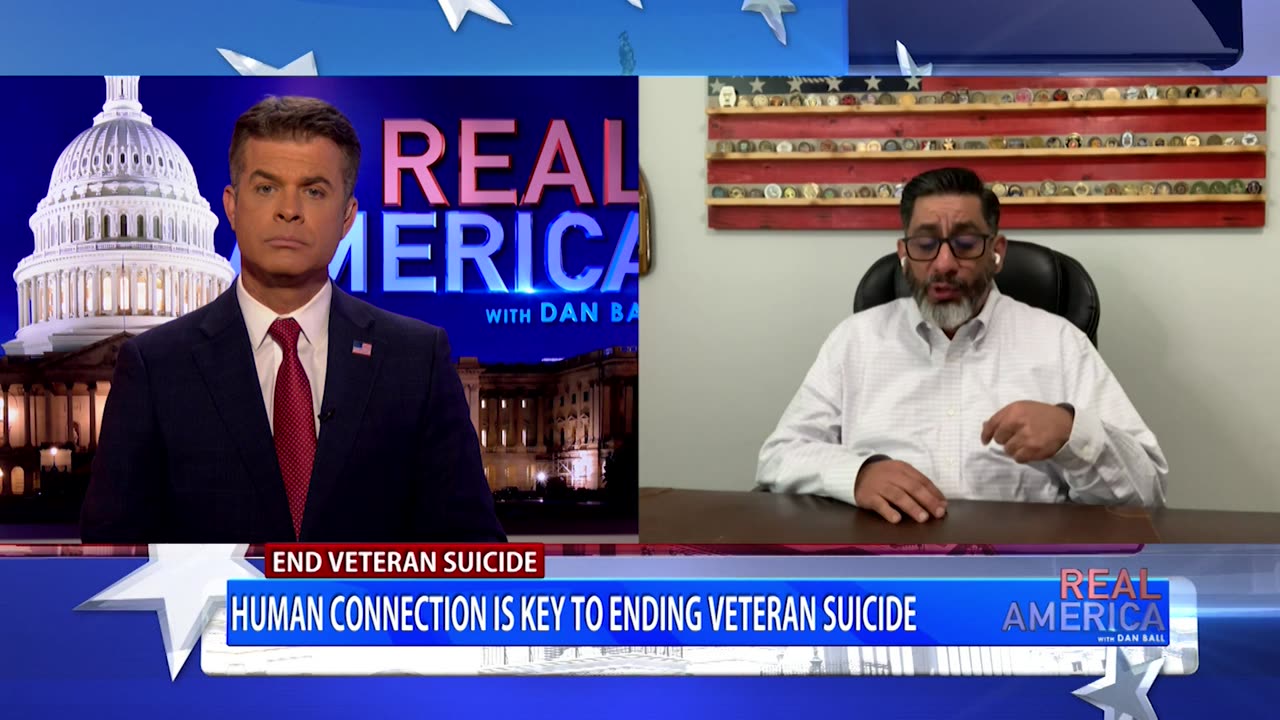 REAL AMERICA -- Dan Ball W/ Tommy Marquez, Sept. Is Veteran Suicide Prevention Month, 9/23/24