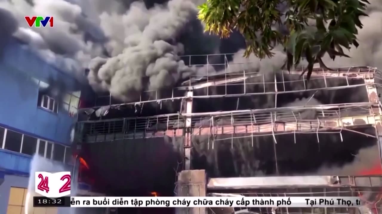 Vietnam factory fire destroys thousands of electric vehicles