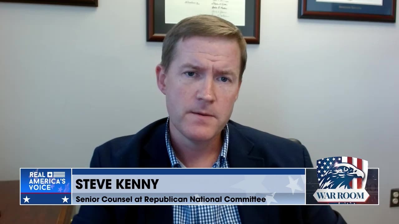 Steve Kenny Join's The WarRoom To Discuss The RNC's Fight For Election Integrity