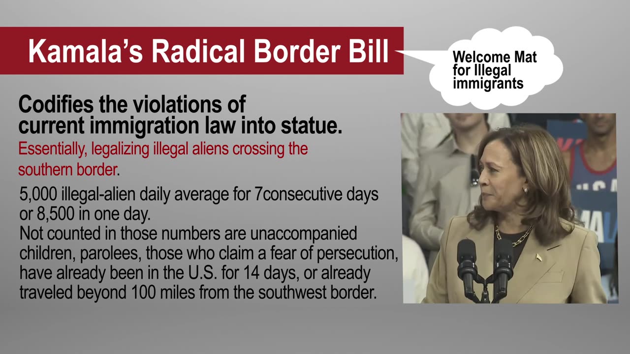 What is in Kamala’s radical border bill?