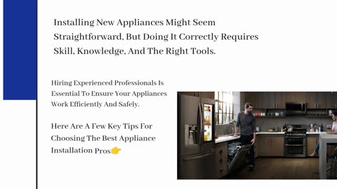 Ottawa Appliance Installation