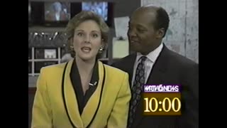 October 11, 1994 - James Adams & Barbara Lewis WRTV on WTTV 10PM News Promo