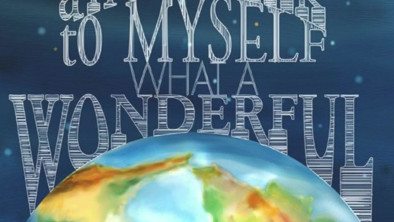 What a Wonderful World (karaoke) by my friend David and me