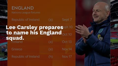 England: Talents pushing for a call-up from caretaker boss Lee Carsley ahead of Republic of Ireland