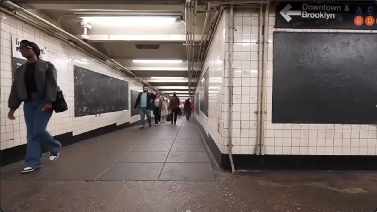 NYC Subway Violence Trigger Protest Over The Detention of The Armed Man