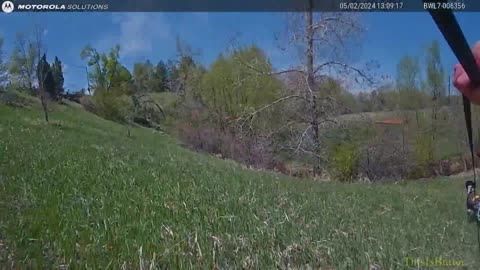 Body camera video shows rescue of a missing 85-year-old woman in a steep ravine