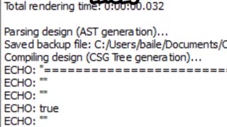 OpenScad Using the preview variables to speed up renders