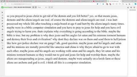 my thoughts on jesus, demons, aliens/angels experiences