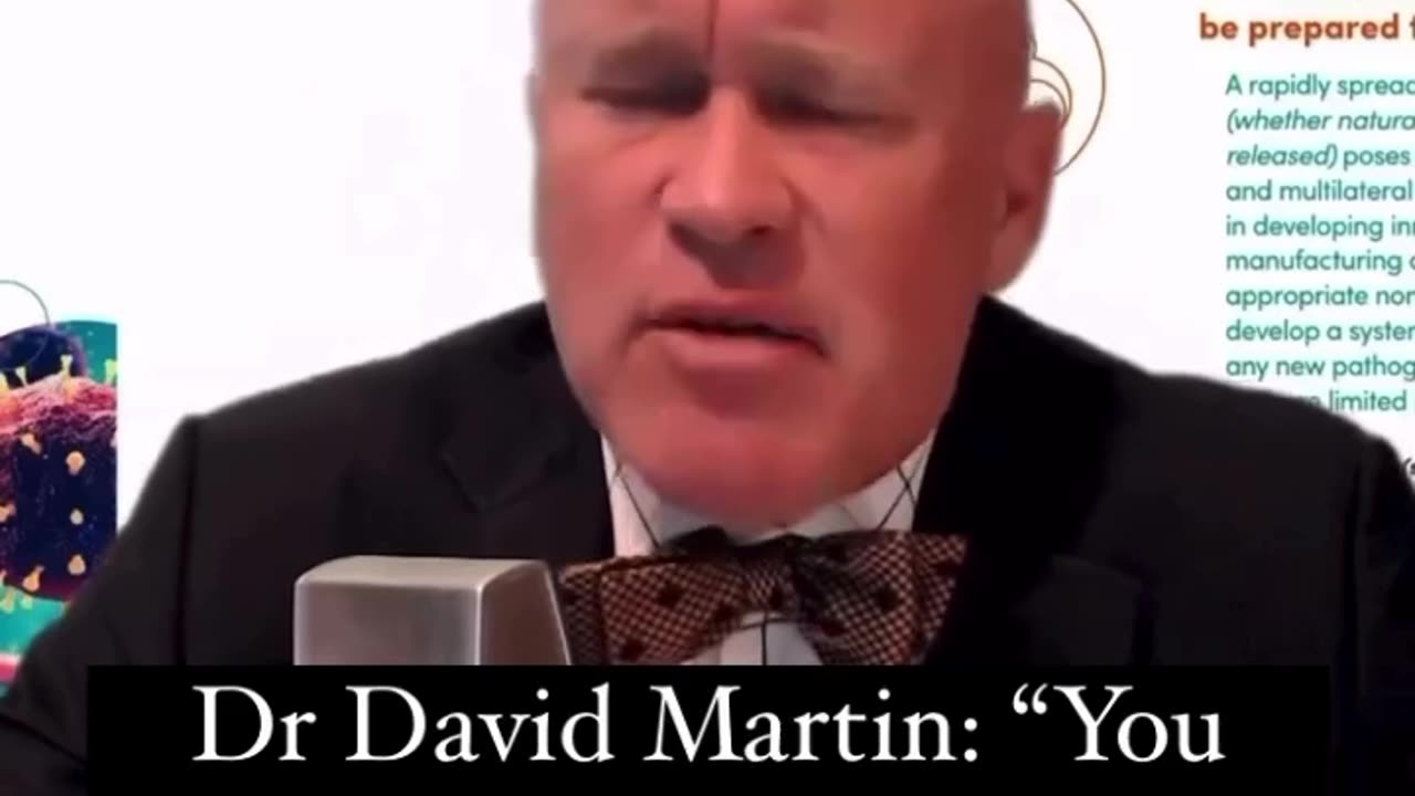 Dr. David Martin - "You were injected with a thing to make you a customer."