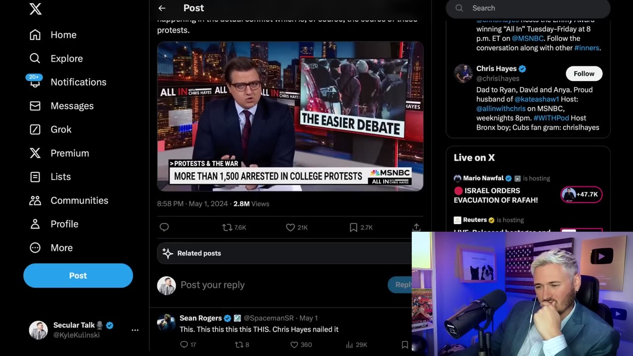 SHOCK_ MSNBC Host TURNS On Joe Biden! _ The Kyle Kulinski Show