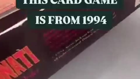 Card game from 1994