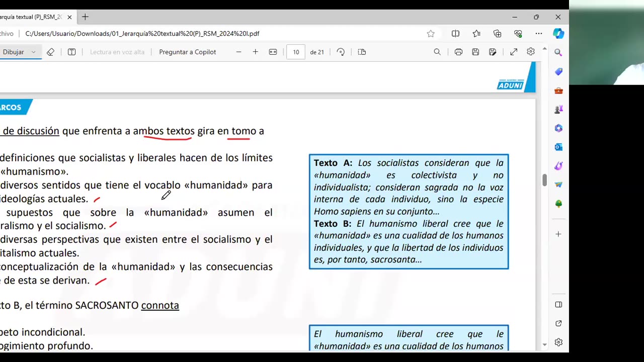 REPASO ADUNI 2024 | Semana 01 | Geografía | RV | Economía