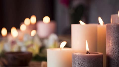 CANDLE MEDITATION FOR RELAXATION AND STRESS REDUCTION