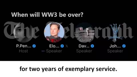 Elon chimes in on the 61 bil