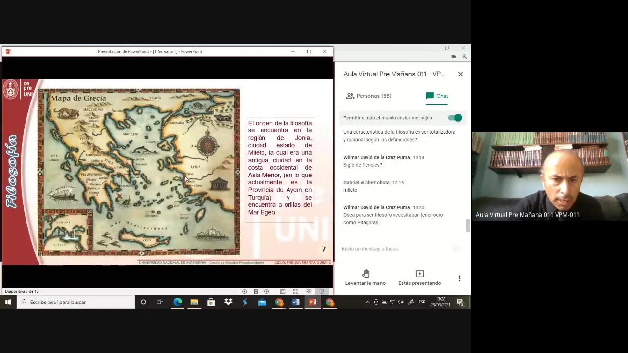 CEPRE UNI 2021 - 2 SEMANA 01 FILOSOFÍA