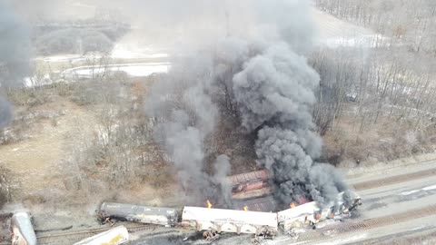 Train fire 1