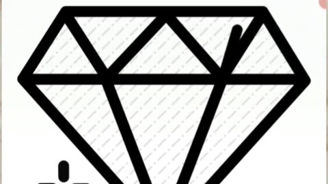 how to draw a diamond