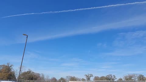 Chemtrails Brazos County Texas Feb 4 2023