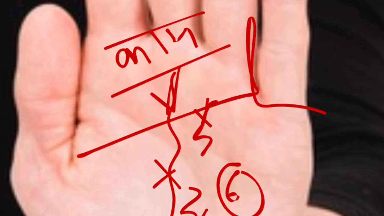 Cross Line On Palmistry | How to do Palm Reading For Male in ENglish