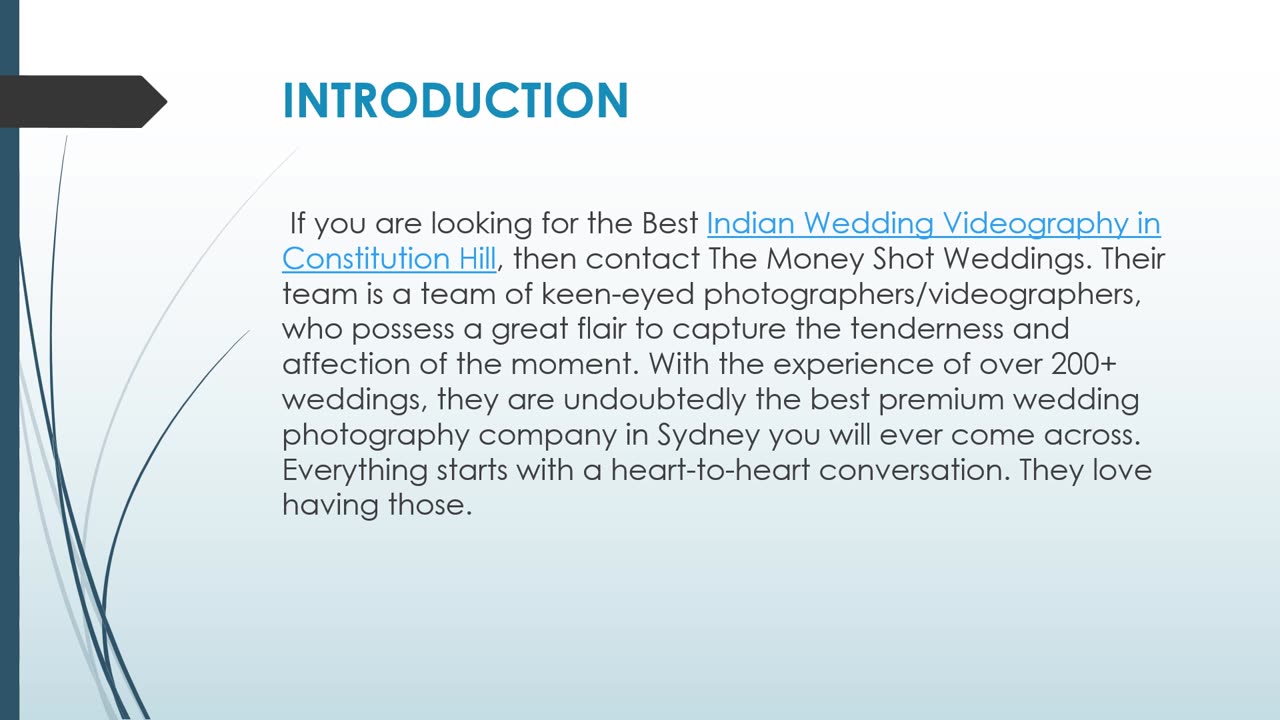 Best Indian Wedding Videography in Constitution Hill