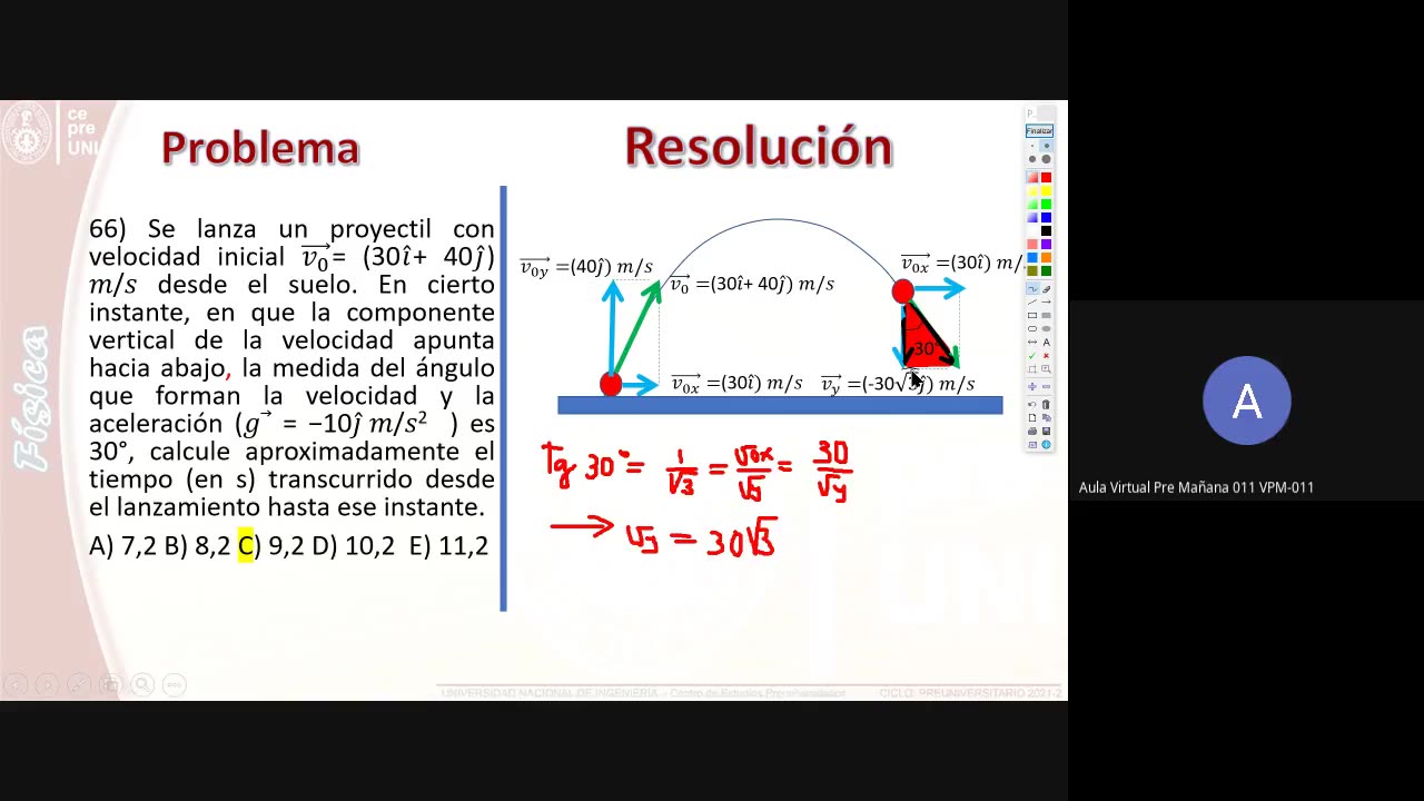 CEPRE UNI 2021 - 2 | SEMANA 03 | FÍSICA S01