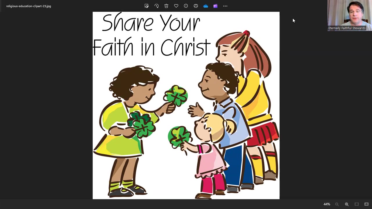 Share Your Faith With Someone!