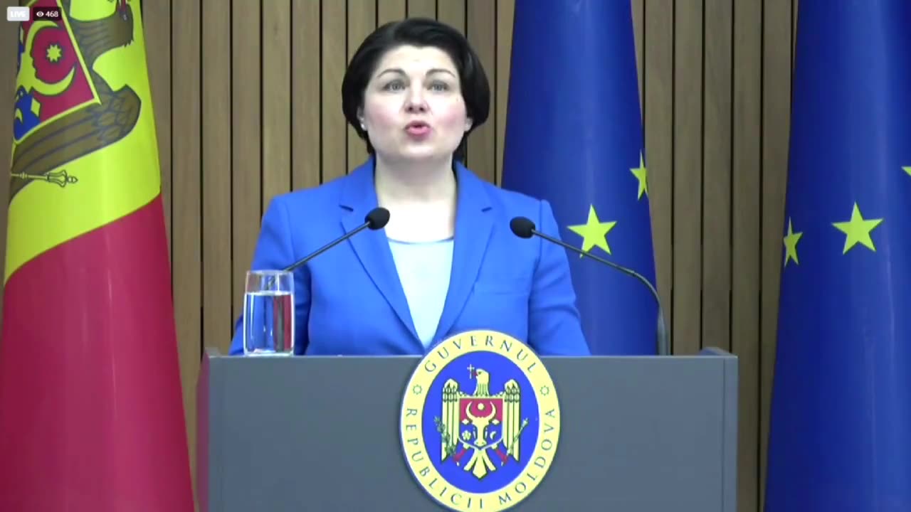 Pro-Western Prime Minister of Moldova Natalia Gavrilita resigns