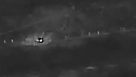 Russian Troops on the Move at Night are Taken Out One by One