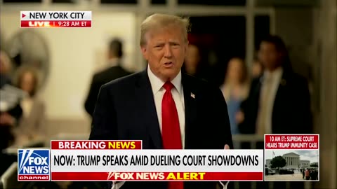 Trump Speaks On Trual