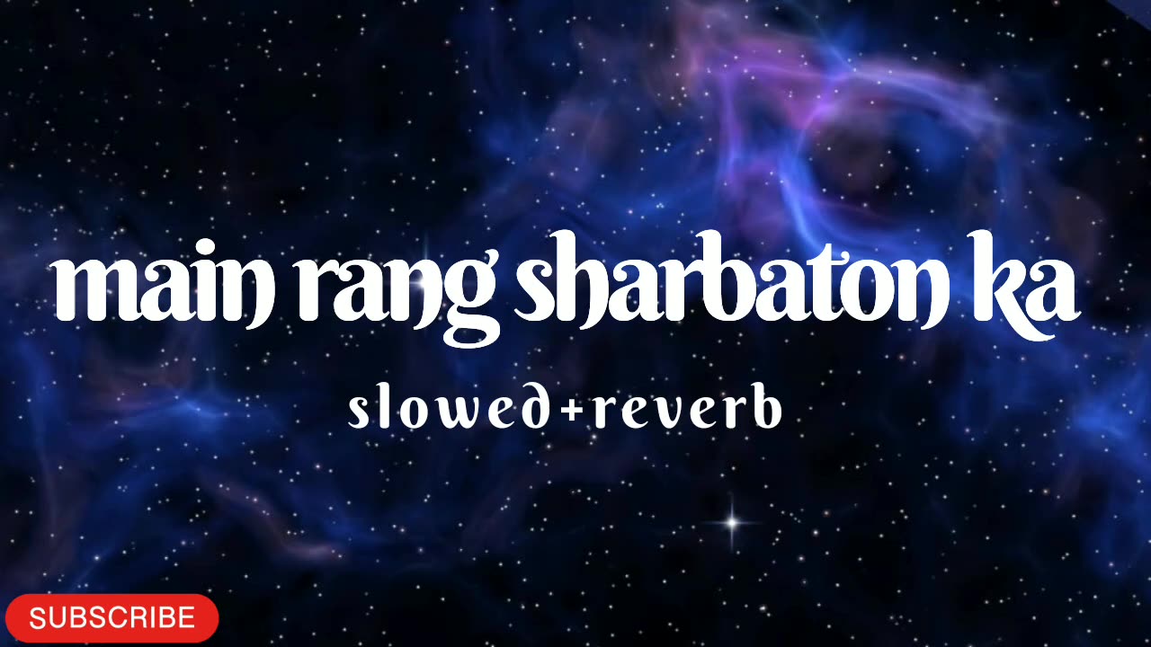 Main rang sharbaton ka 🛑| lofi mix song| Mr.solo1