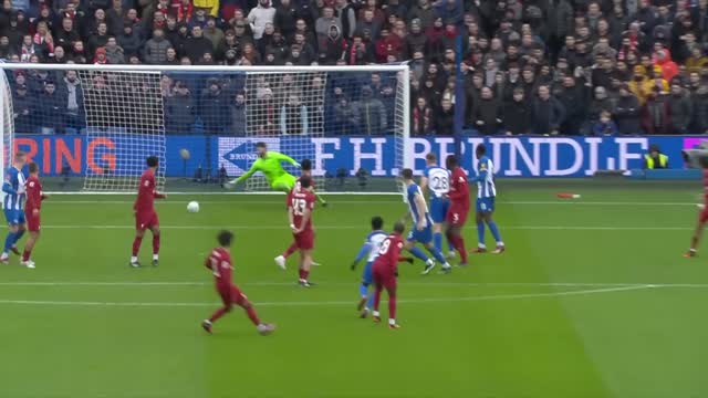 Brighton & Hove Albion v Liverpool | Key Moments | Fourth Round | Emirates FA Cup 2022-23