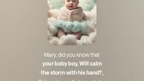 Mary Did You Know?