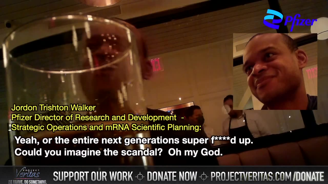 Project Veritas drops another bombshell video capturing the Pfizer Director