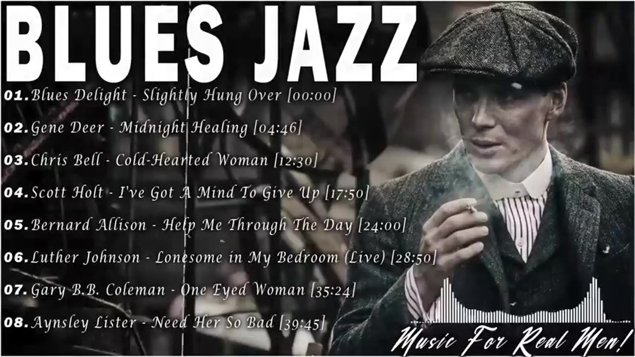 Best Blues Jazz Music🔥 Best Relaxing Blues Jazz Music🔥 List of Best Blues Music