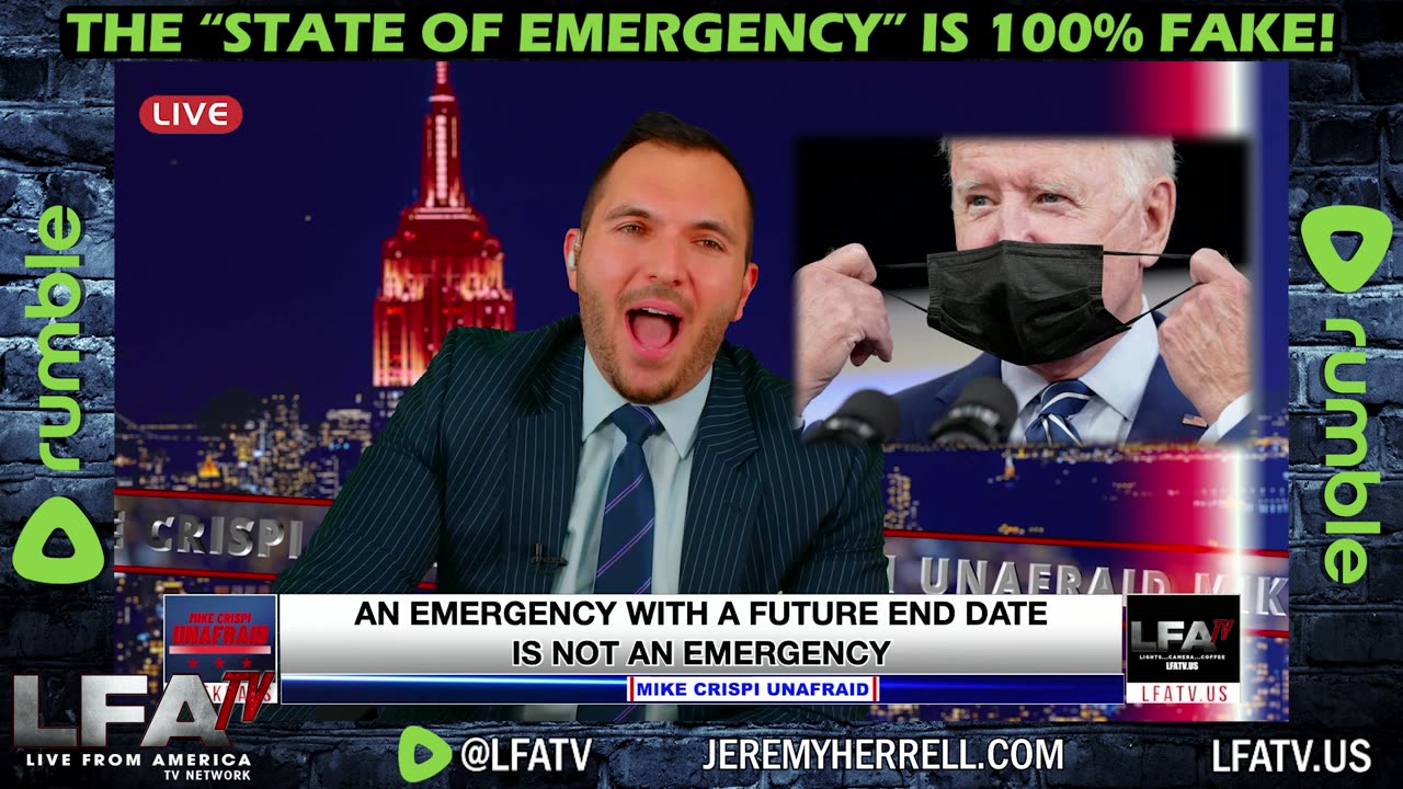 LFA TV CLIP: FAKE STATE OF EMERGENCY!