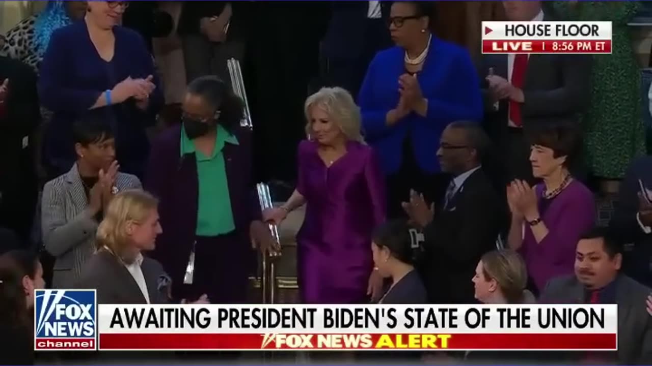 Jill Biden makes a shocking entry at State of the Union