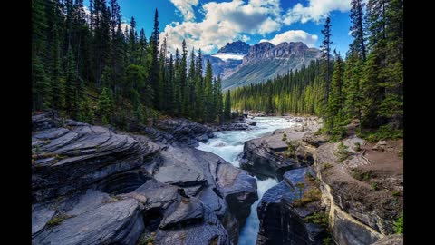 Relaxing Moutain stream