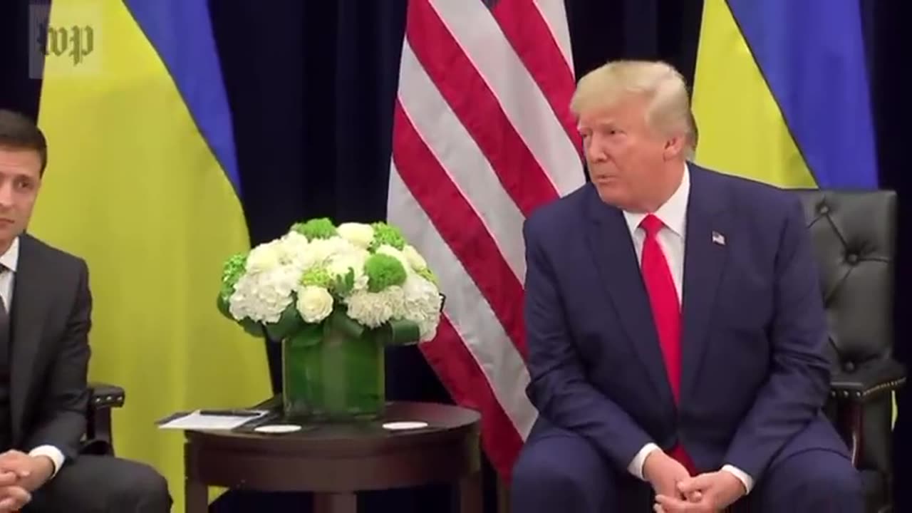 Trump Zelenskiy infamous meeting