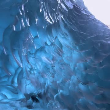 Articulate beauty of Vatnajokull Glacier in Iceland #naturalbeauty