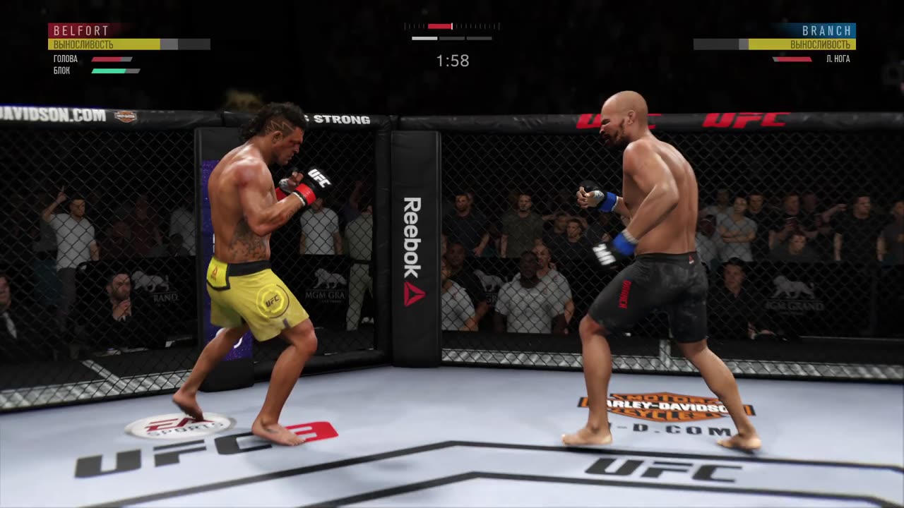 PS4 bot Vitor Belfort vs user David Branch