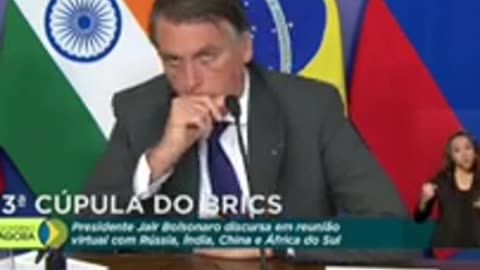 BOLSONARO NA CÚPULA DO BRICS