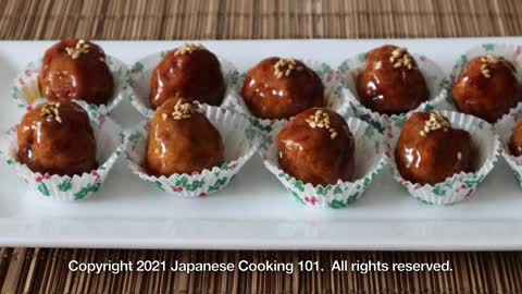 Nikudango Amazuan Sweet and Sour Meatball