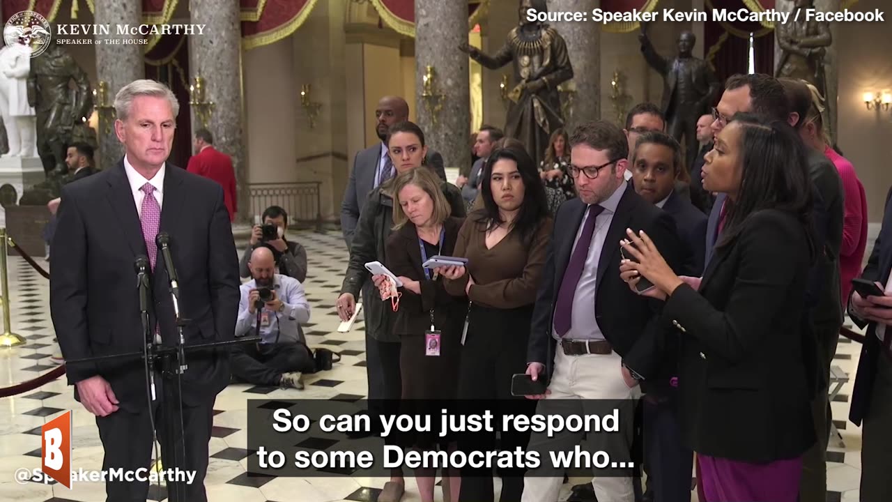 Speaker McCarthy SHUTS DOWN ABC Reporter's Question on Ilhan Omar, MTG
