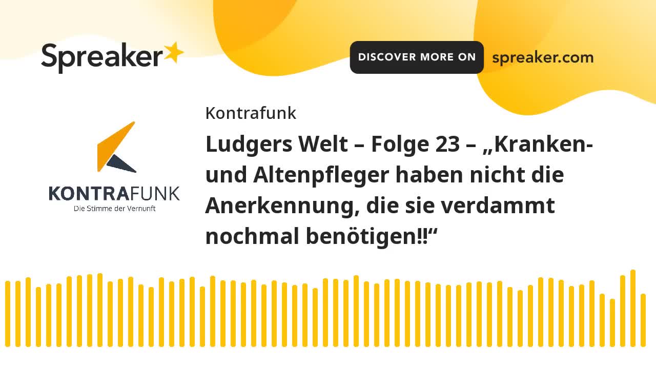 Ludgers Welt Folge 23: „Kranken- und Altenpfleger haben nicht die Anerkennung, die sie benötigen!“