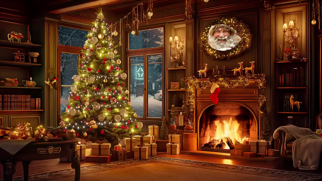 Best Classic Christmas & Fireplace